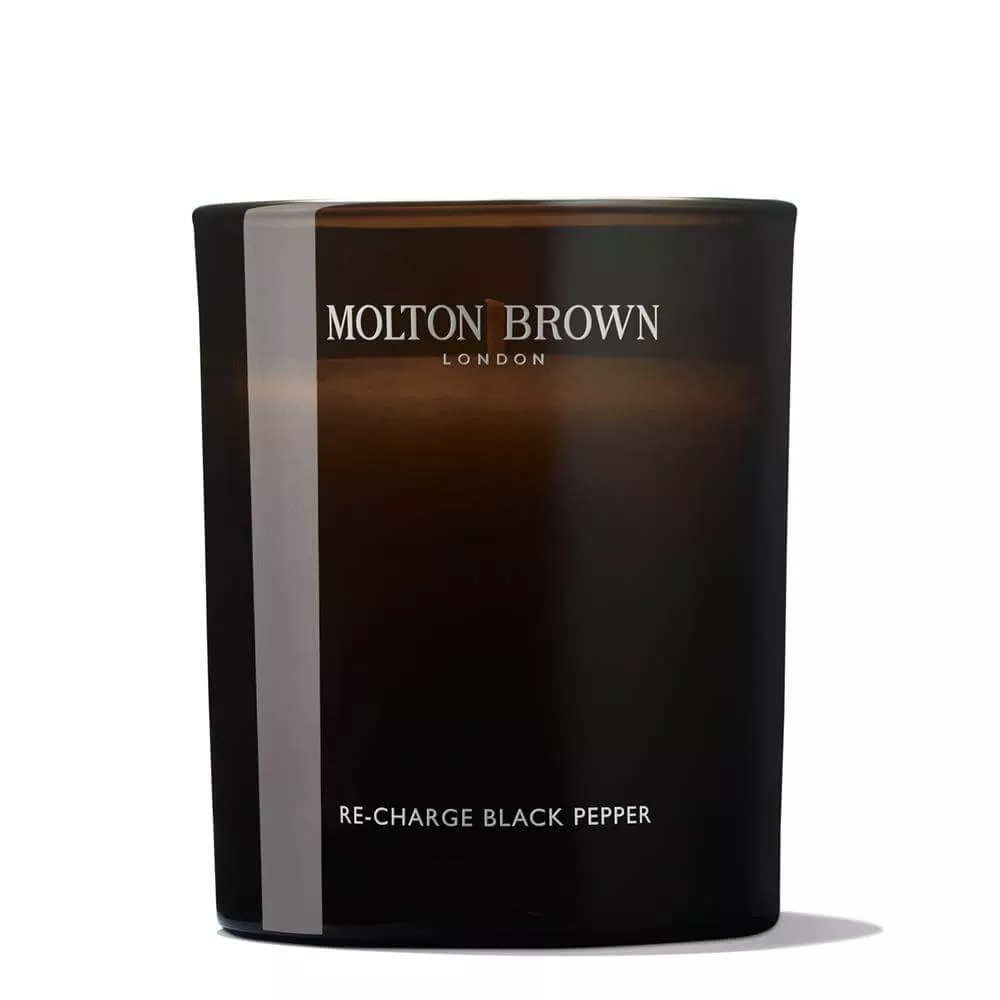 Molton Brown Re-Charge Black Pepper Signature Scented Candle Single Wick 190g
